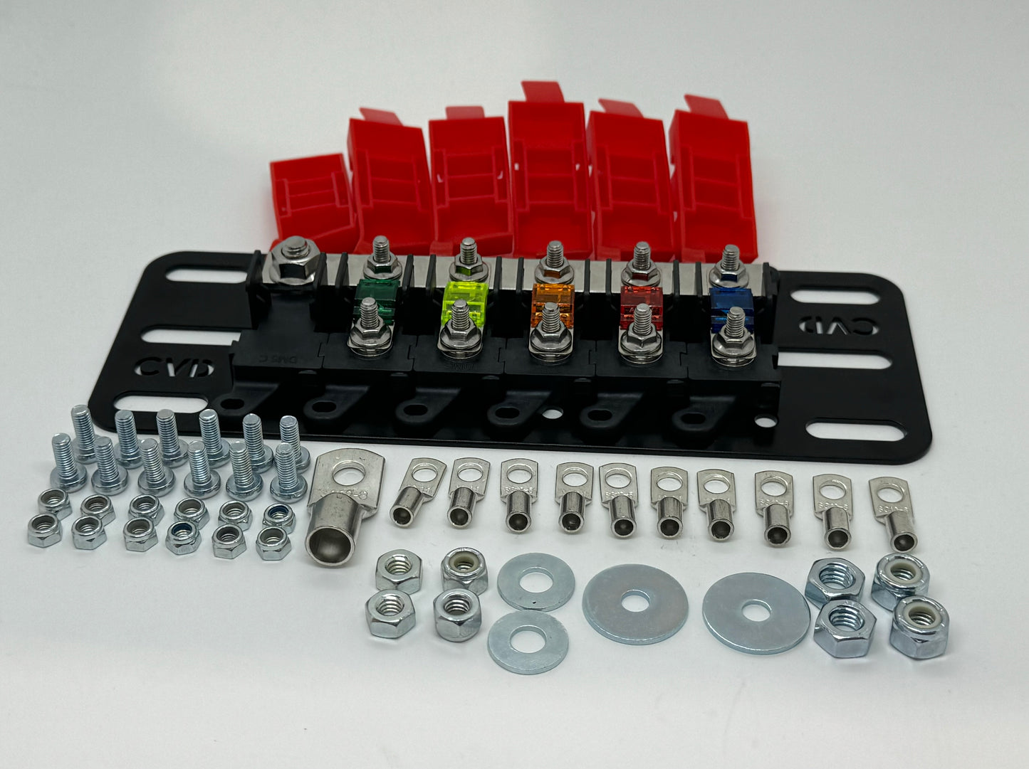 5 or 6 Way - Midi Fuse Holder Battery Mounting Kit