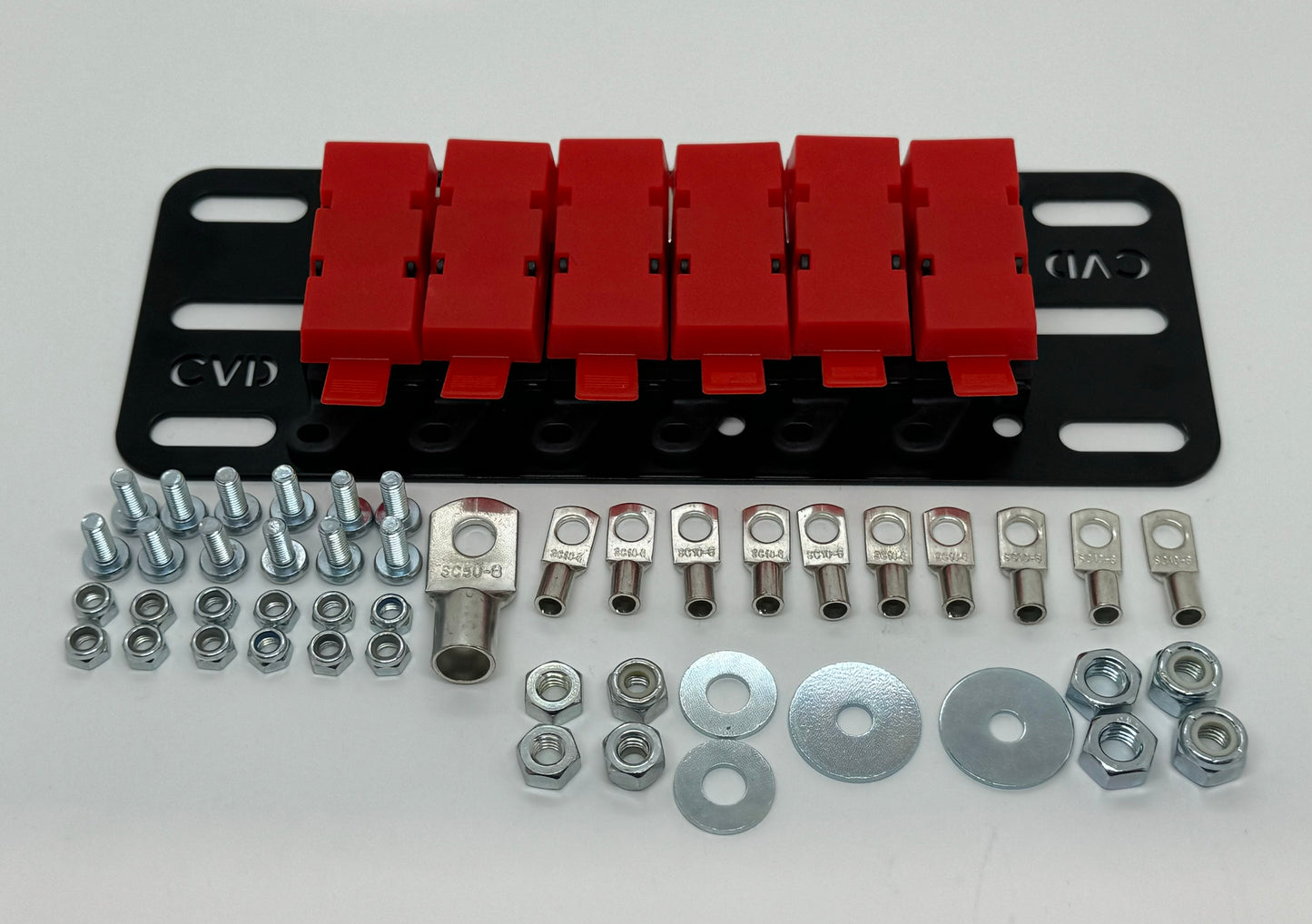 5 or 6 Way - Midi Fuse Holder Battery Mounting Kit