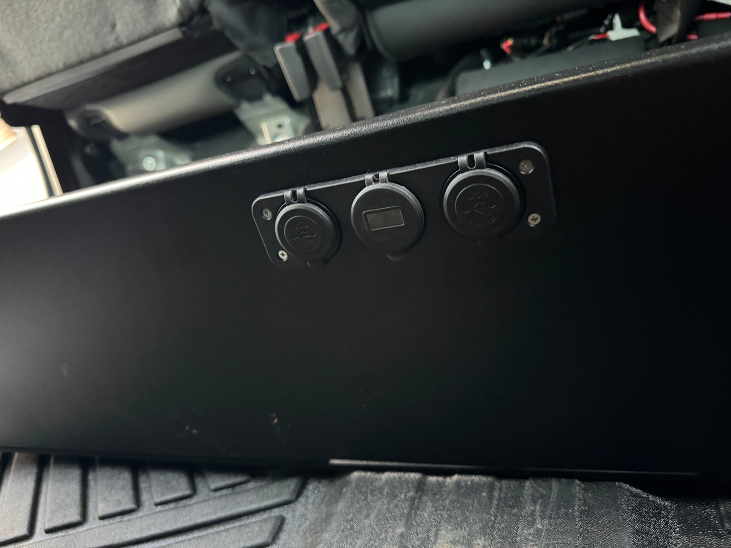 Chevrolet Silverado 2019+ 1500 & 2500 - Rear Seat Dual Battery & Storage Box Solution