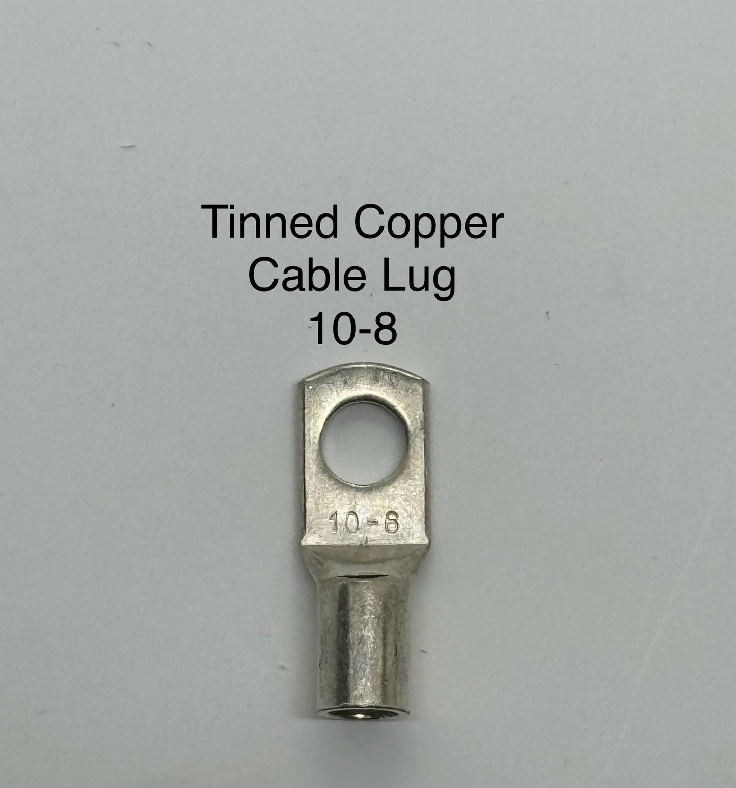 Tinned Copper Cable Lugs with 6mm Hole - 500 Packs