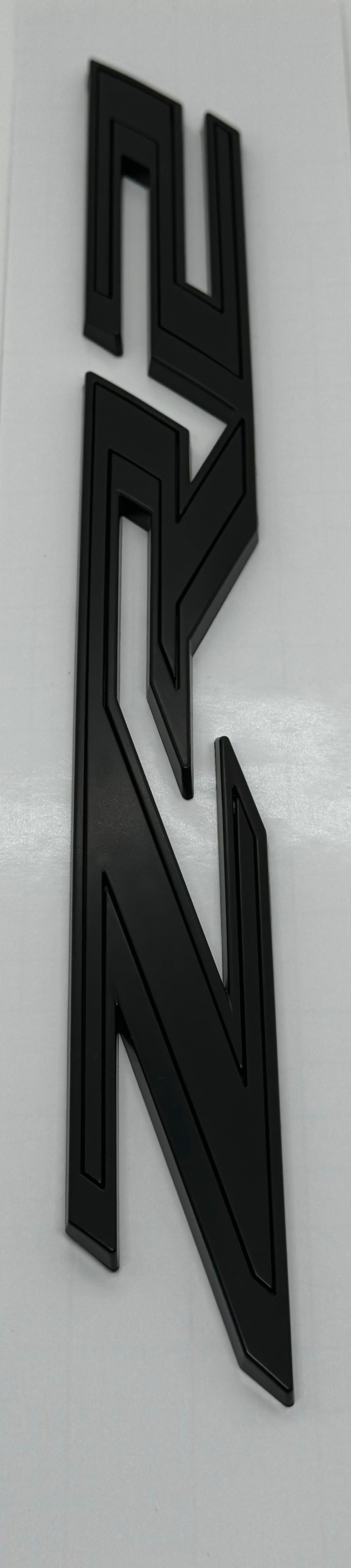 Chevrolet Silverado 1500 2022+ Front Quarter 'ZR2' Badges Black