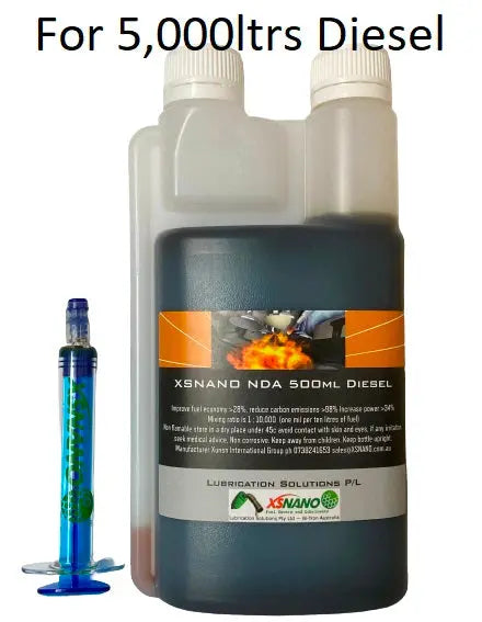 XSNANO NDA 500ml Diesel Fuel Additive for 5,000 ltrs of Diesel