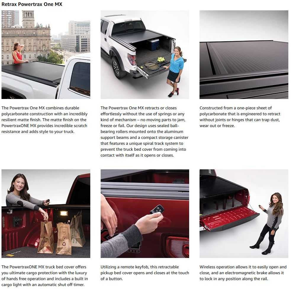 Retrax POWERTRAXONE MX | Electric Retractable Bed Cover