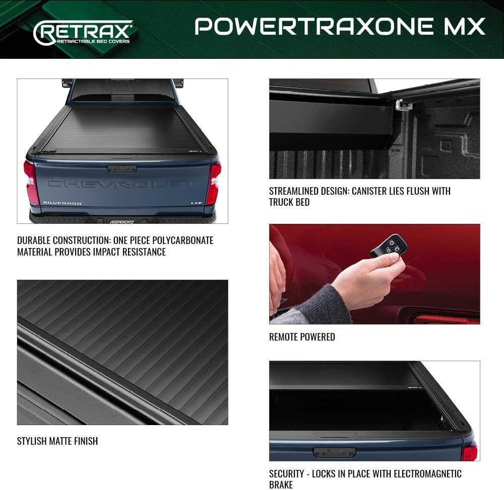 Retrax POWERTRAXONE MX | Electric Retractable Bed Cover
