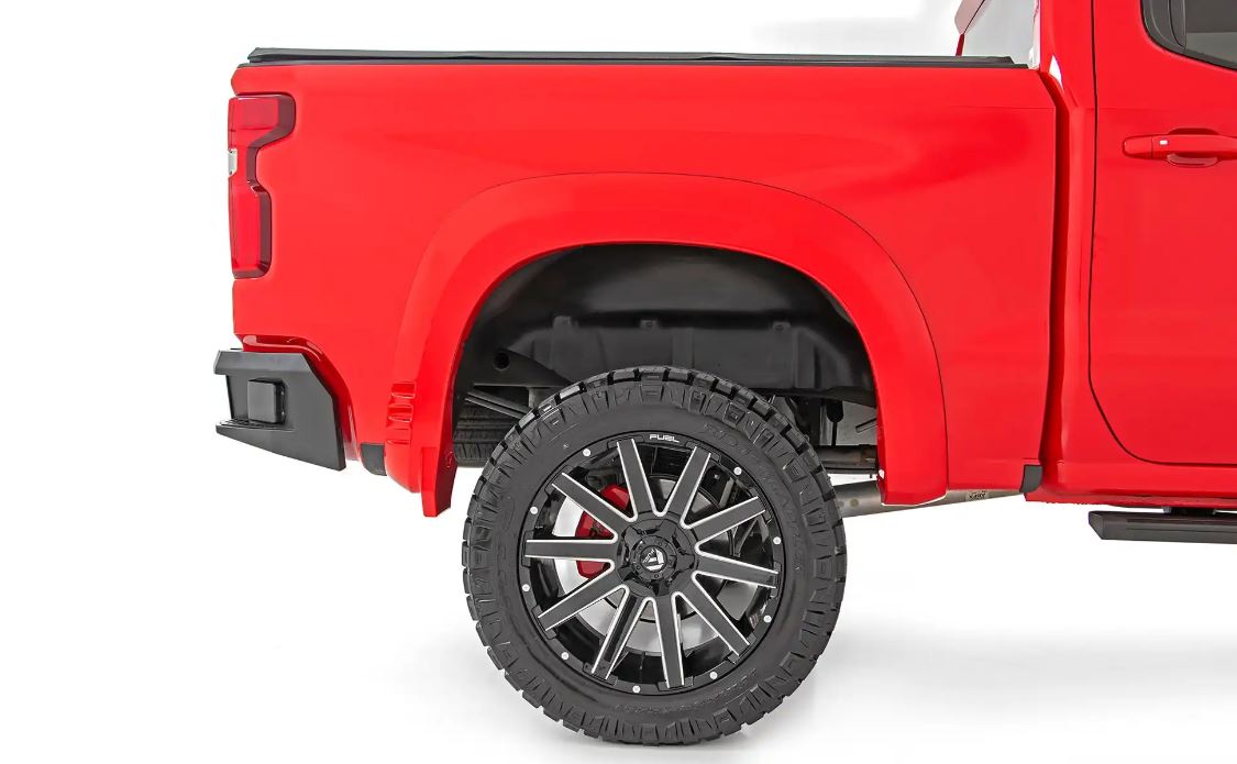 Silverado 1500 - Rough Country SF1 Flares (Modified to suit ZR2)