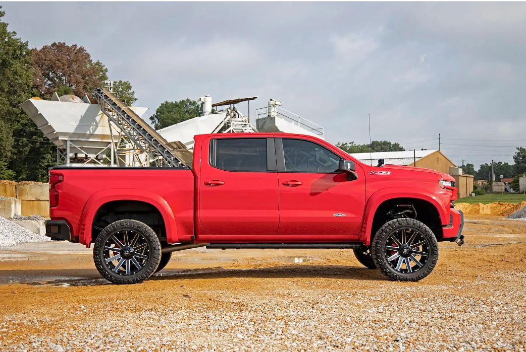 Silverado 1500 - Rough Country SF1 Flares (Modified to suit ZR2)