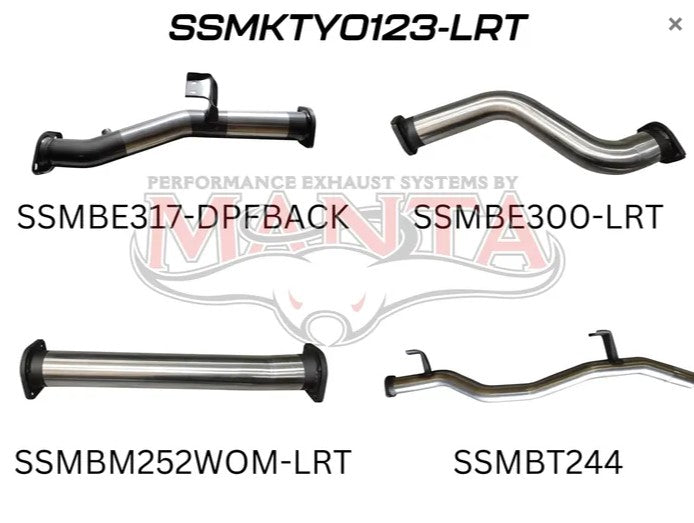 Toyota Landcruiser 79 Series - Manta Performance Exhausts