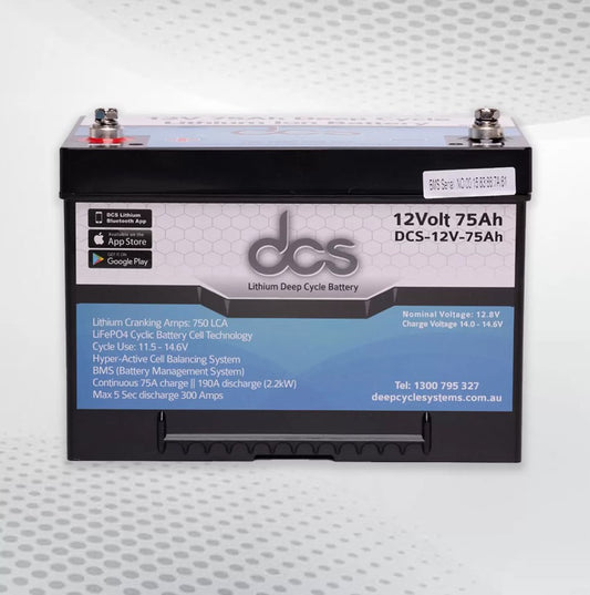 DCS - 75AH (LITHIUM) 12V