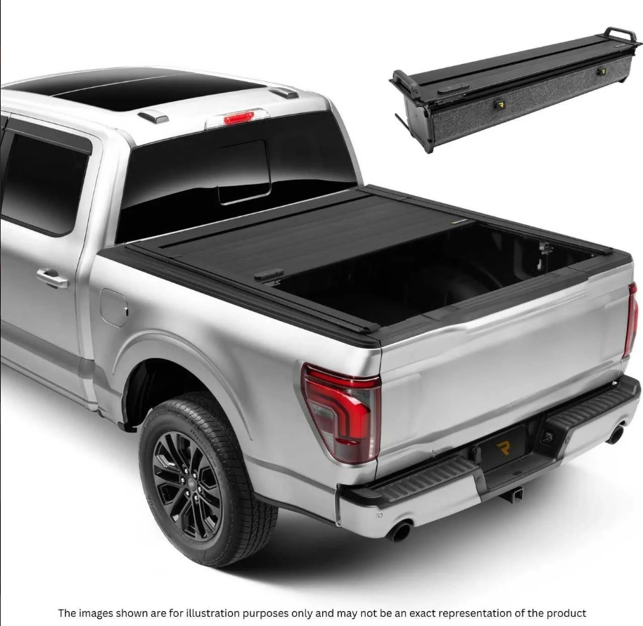 RealTruck RetraxPRO EZ-OFF FRC-4000 Retractable Manual Tonneau Cover w/T-Slot Rails | Chevrolet Silverado 2500 6'10 Bed (2023+)