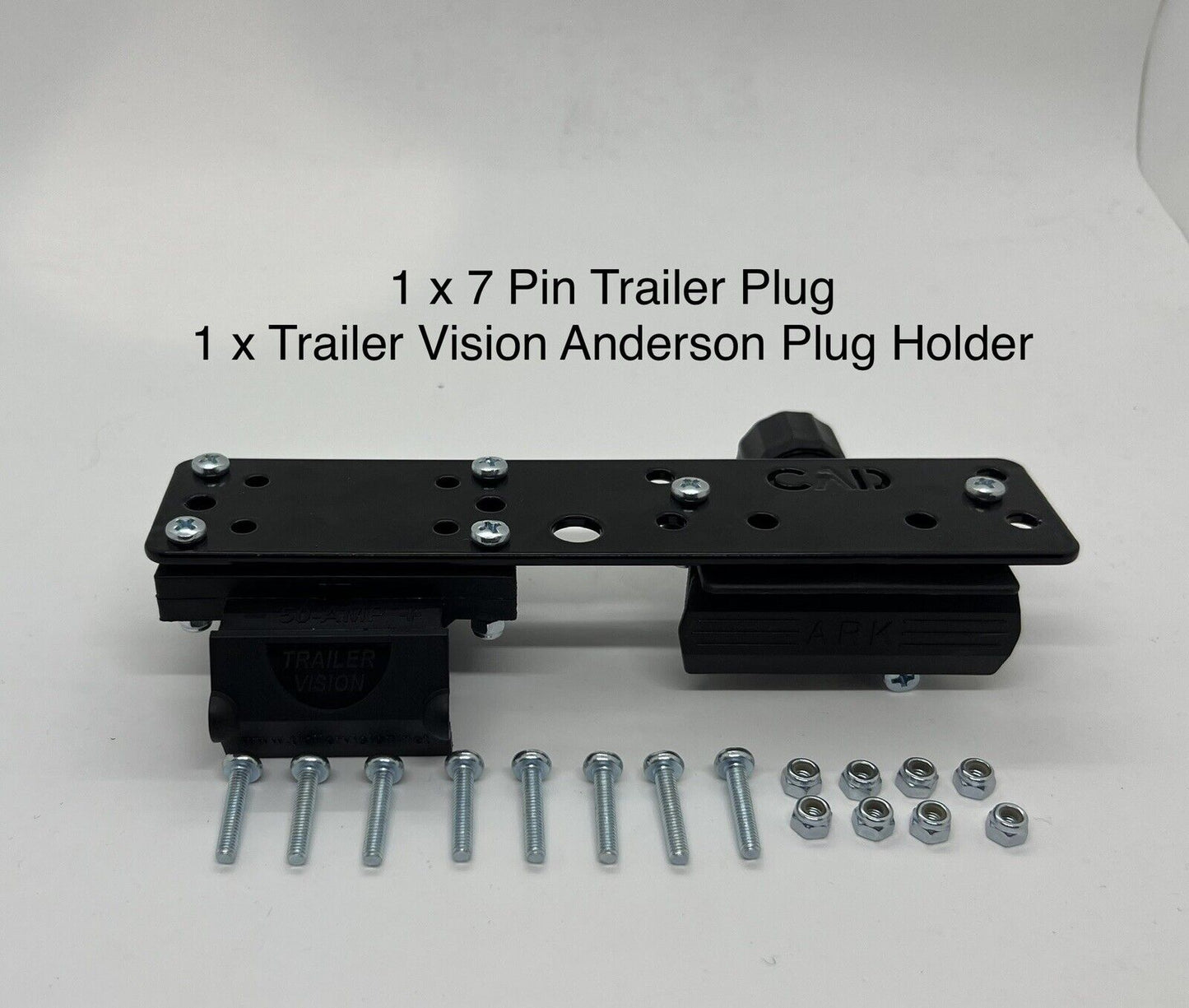 Trailer Plug Accessory Holder Kits (Single/Small)