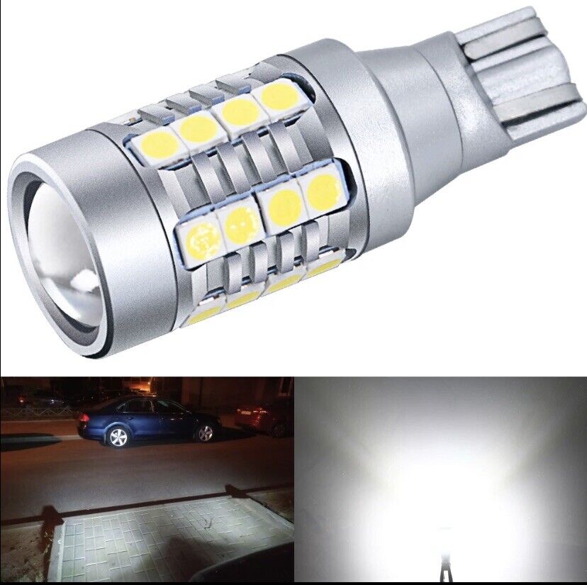 Super Bright LED Reverse Signal T15 T16 White