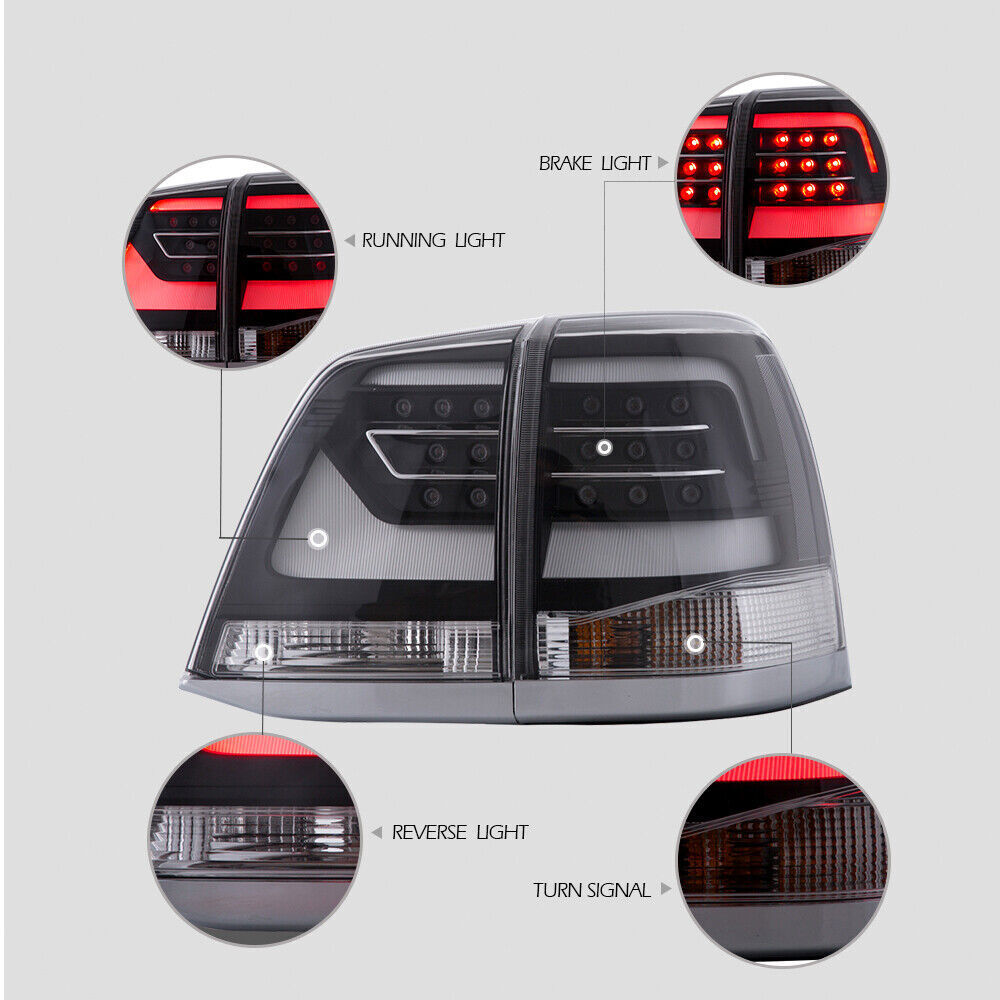 Toyota Landcruiser 200 Series (08-15 Models) Taillights