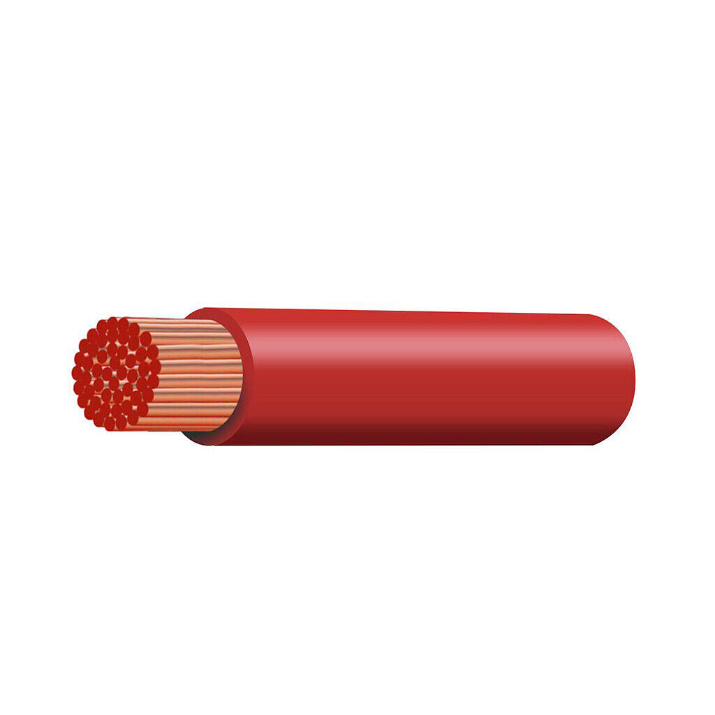 Battery & Starter Cable RED 0 B&S 330 Amp Double Insulated