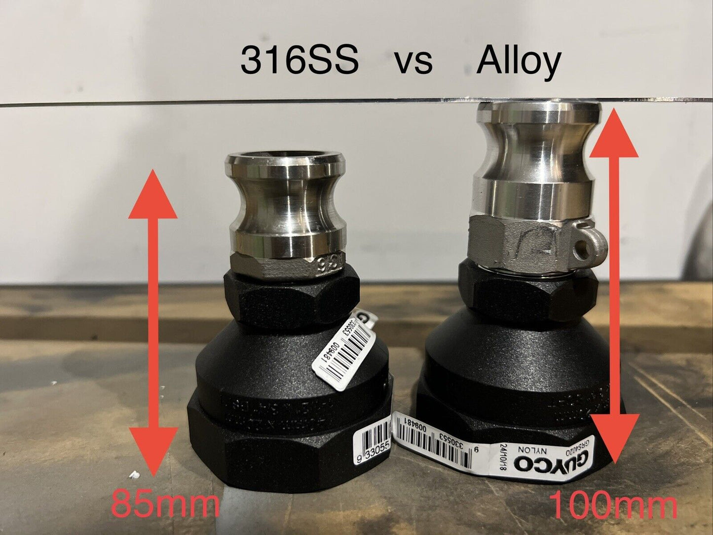 CAM-LOCK SINK & GREY WATER DRAIN UPGRADE