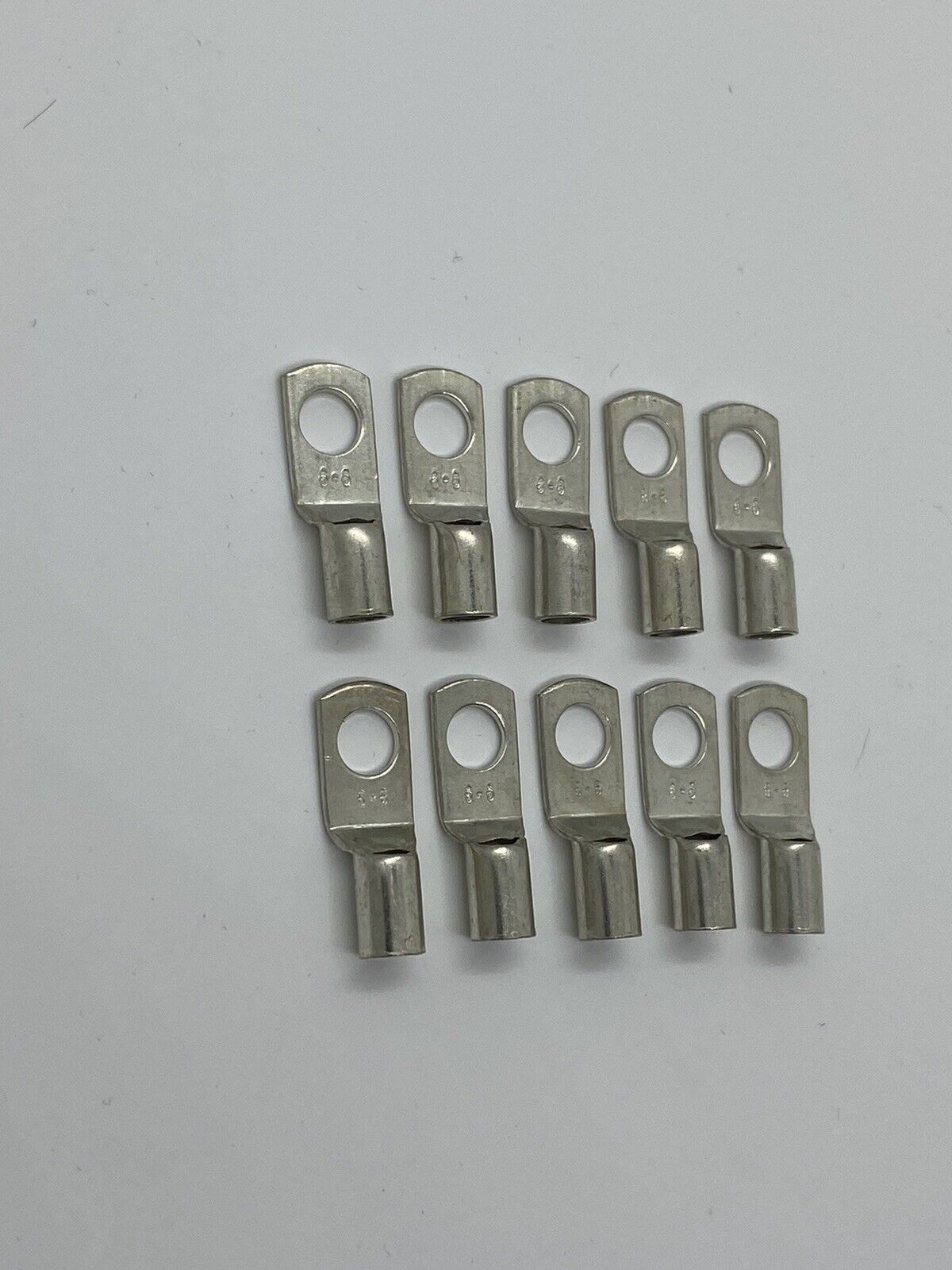 Tinned Copper Cable Lugs with 8mm Hole - 500 Packs