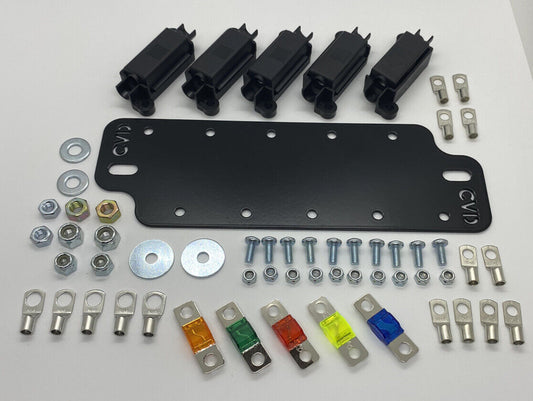 5 Way - 70 Series Start Battery Midi Fuse Plate Kits