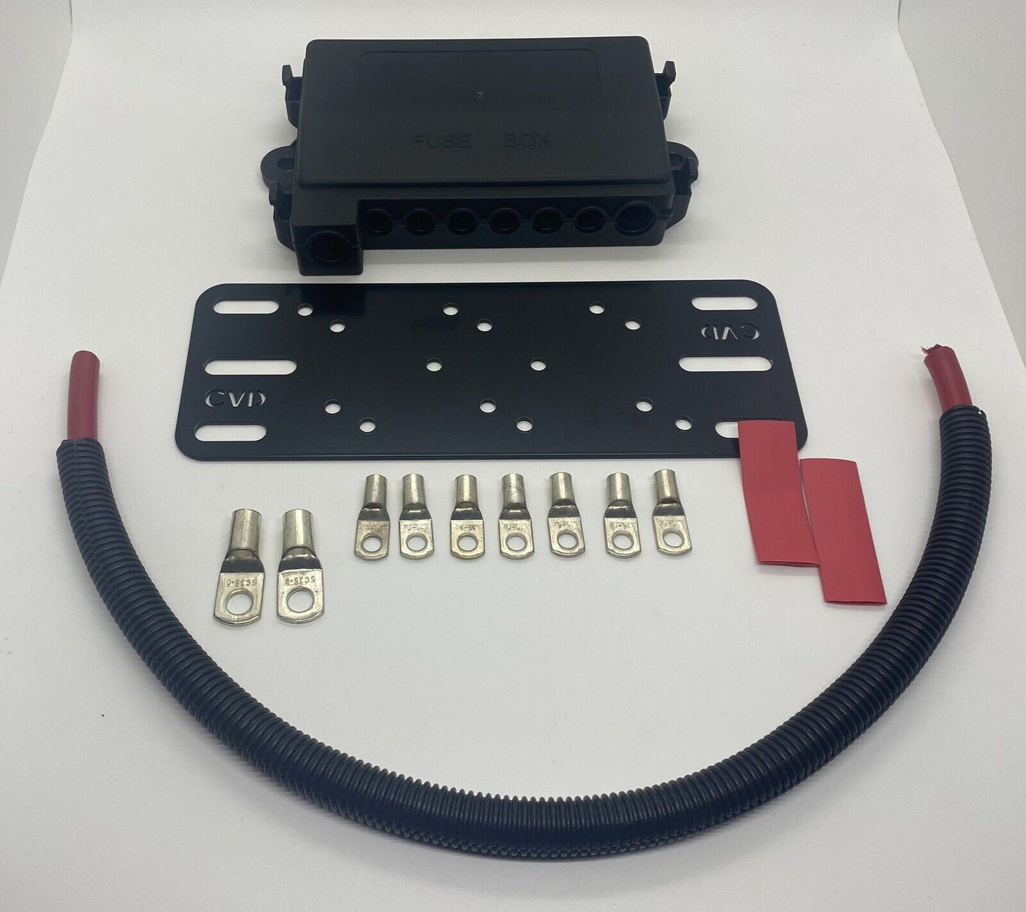 7 Way - Midi Fuse Holder + Battery Mounting Plate