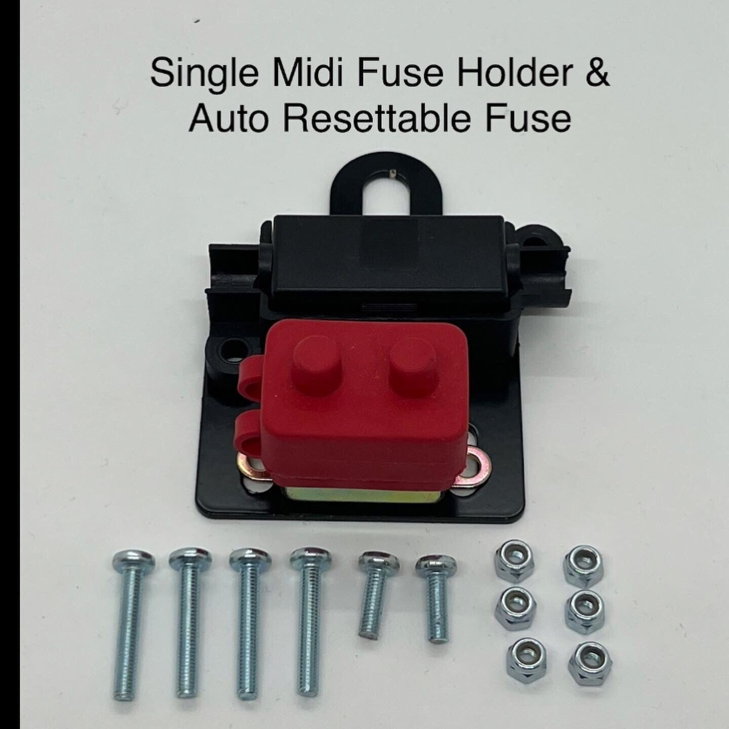 Midi Fuse Mini Mounting Plate + Double Midi Fuse Kit