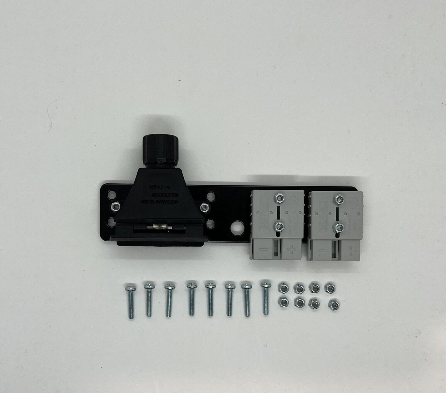 Trailer Plug Accessory Holder Plate Only (Single/Small)